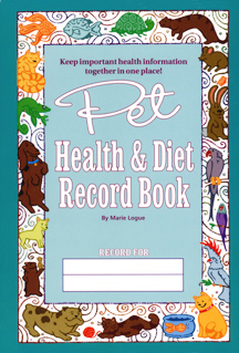 Pet Health & Diet Record Book by Marie Logue