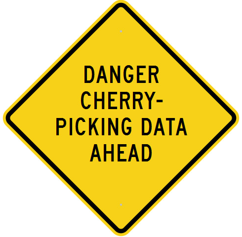 Cherry Picking Warning Sign
